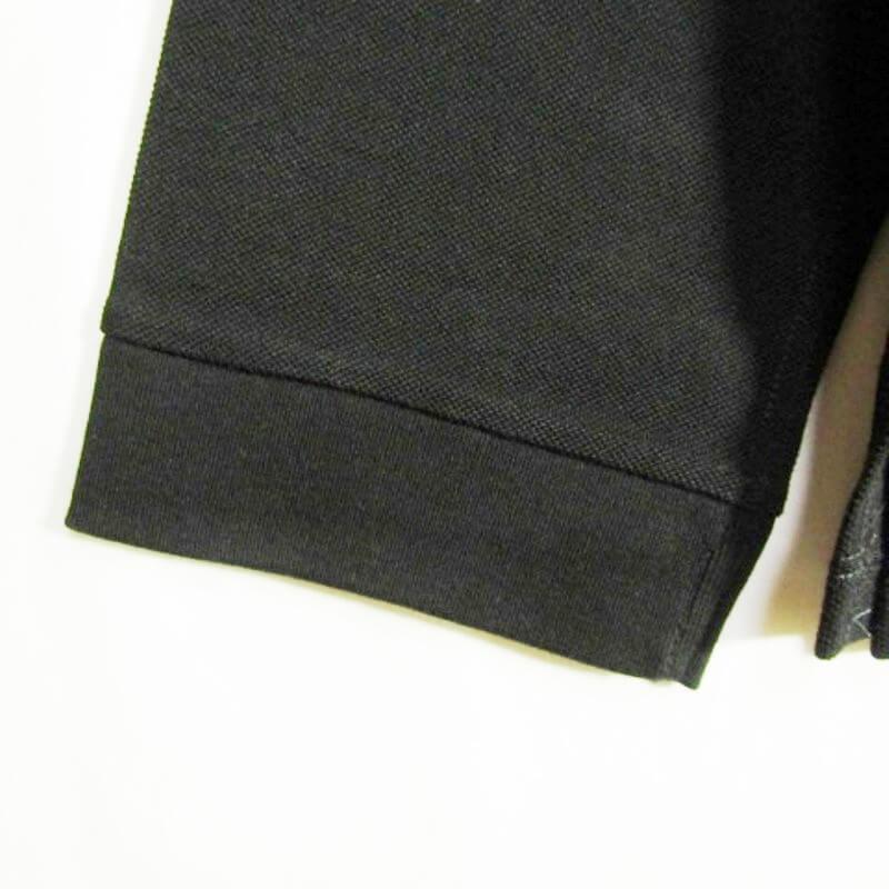 GERUGA ROUND COLLAR POLO SHIRTS 黒 4 【公式通販】