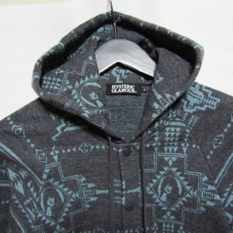 HYSTERIC GLAMOUR ヒステリックグラマー スナップボタン パーカー  