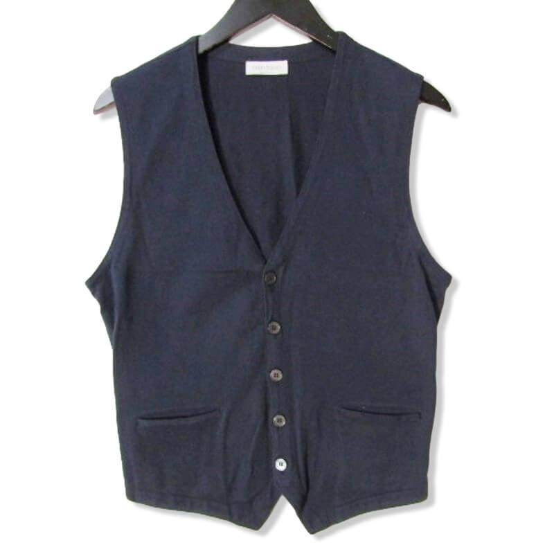 MADE IN ITALY Gran Sasso コットン ニット ジレ 48 MADE IN ITALY Gran Sasso コットン ニット ジレ 48 【公式通販】