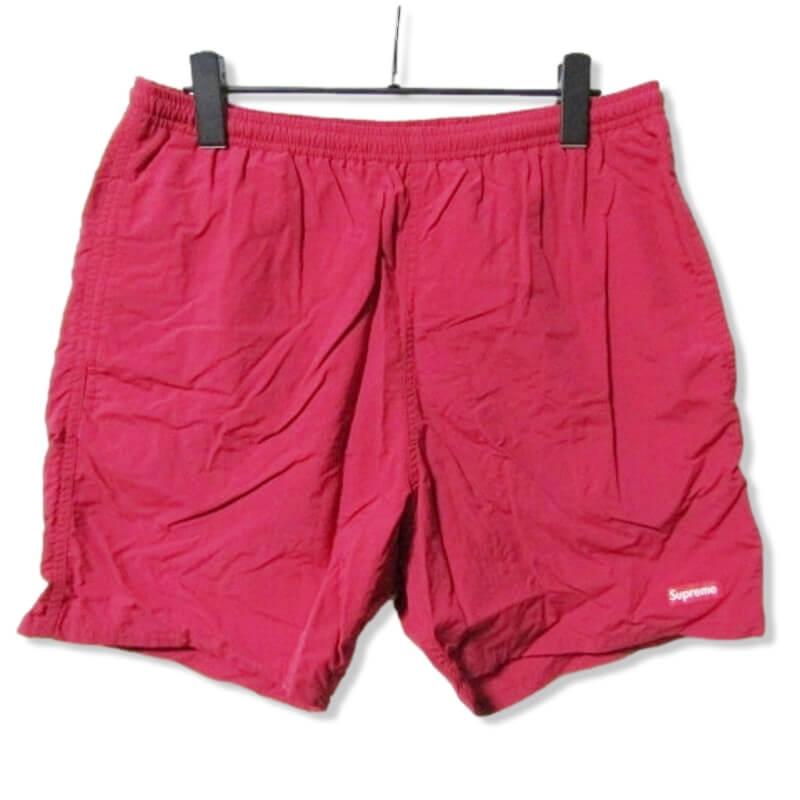 supreme water nylon short ショーツ赤S
