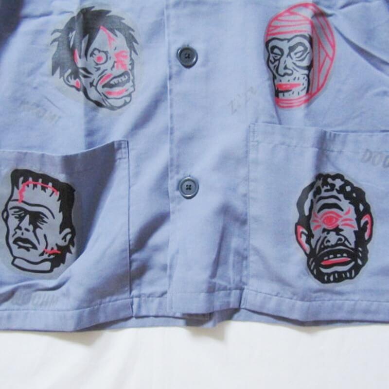 WEIRDO 未使用 ウィアード 半袖シャツ WRD-21-SS-16 NIGHT SHINE 