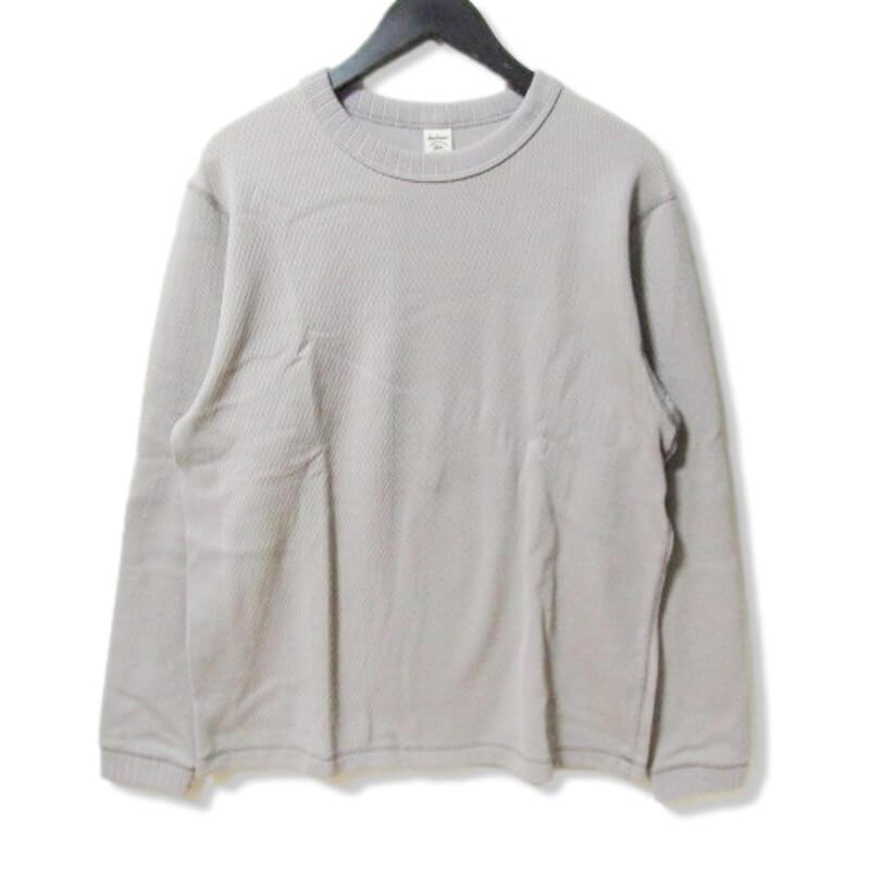 美品 Jackman ジャックマン 長袖Tシャツ ワッフル JM5322 L/S