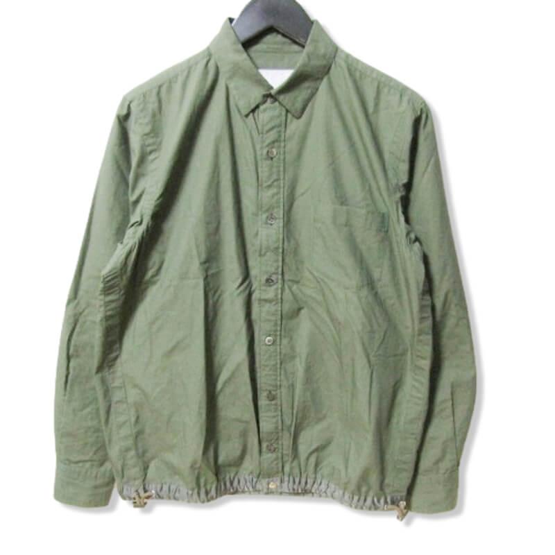 sacai サカイ ドローストリングシャツ 18-01771M 長袖シャツ 18AW 