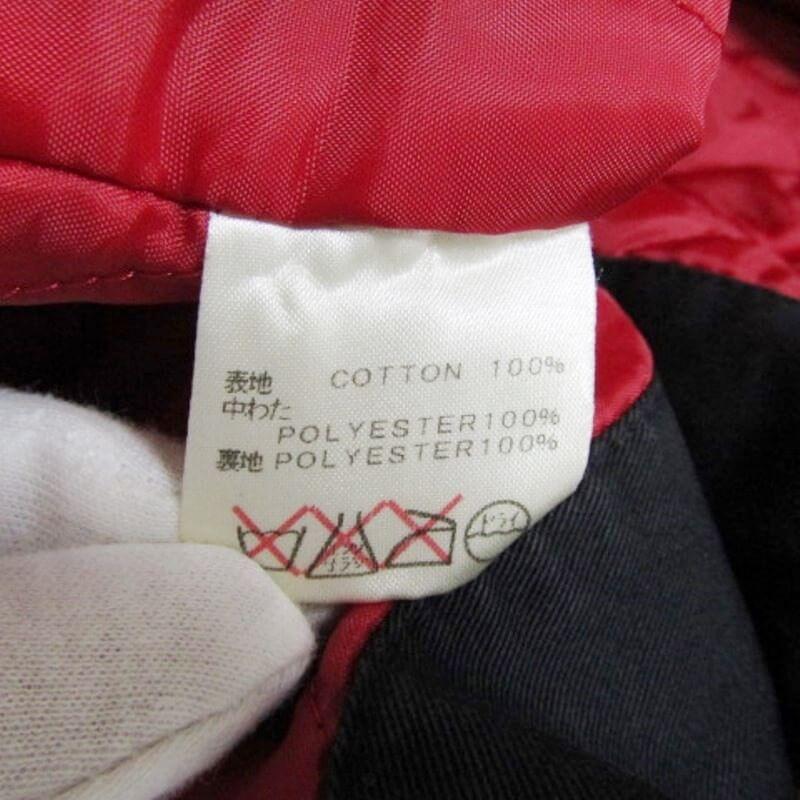 CALEE キャリー ワークジャケット スカル メッセージ 刺繍