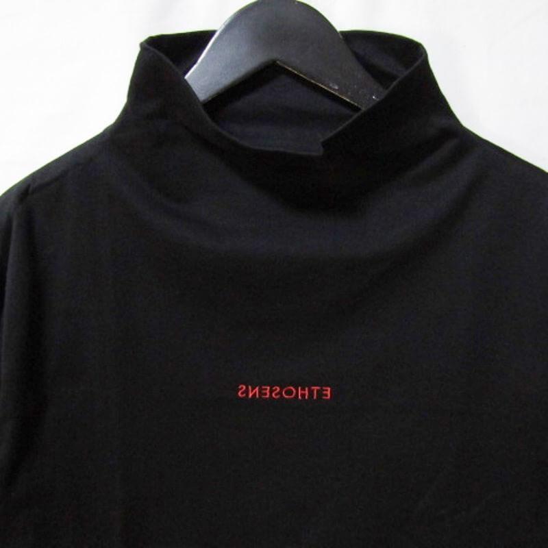 ETHOSENS エトセンス ハイネックTシャツ E120-002 HIGH NECK T-SHIRT