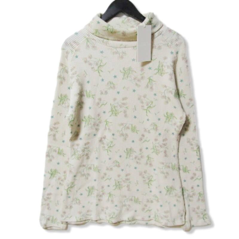 未使用 JieDa ジエダ 長袖Tシャツ Jie-22W-CT09-A FLOWER TURTLE L/S 