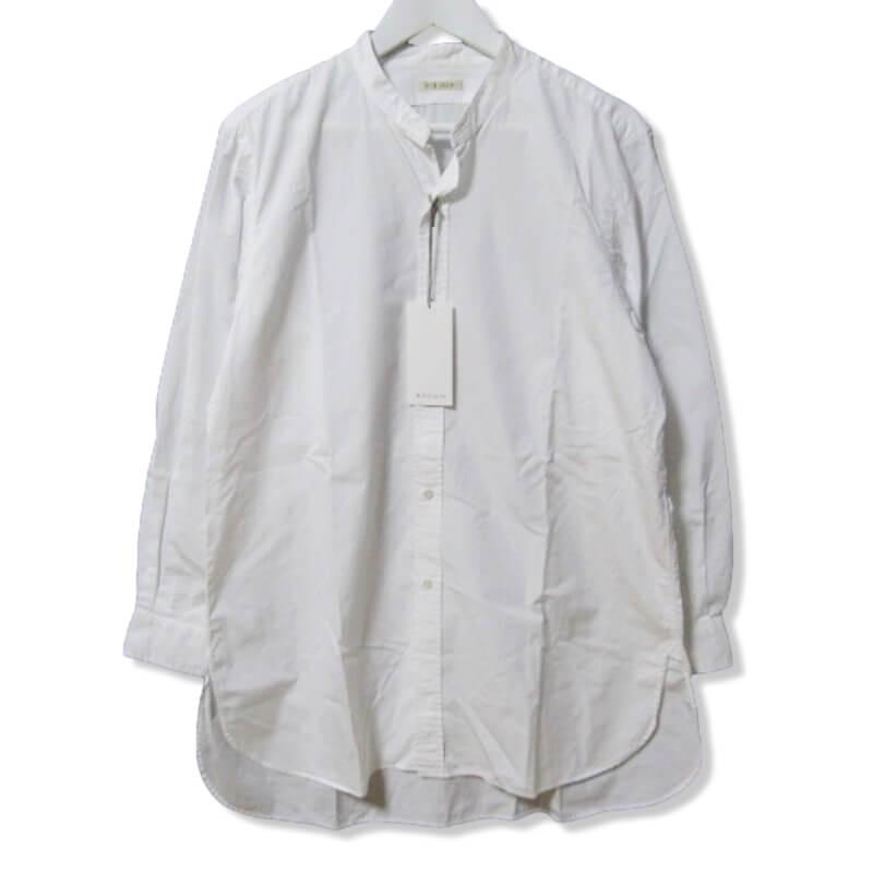 HEUGN ユーゲン 長袖シャツ SHIRT003 Rob コットンポプリンバンド 