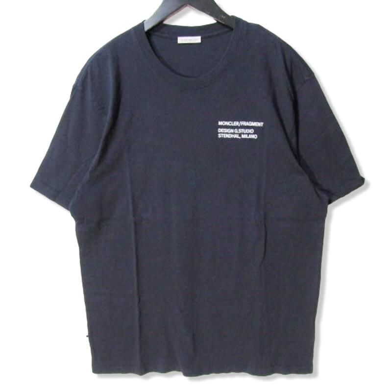 MONCLER/FRGMT モンクレール メンズ ネイビー Tシャツ M 半袖