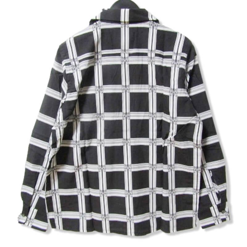 Needles ニードルス ニードルス シャツ パピヨン ブラック MR179 Needles 未使用 ニードルス 長袖シャツ MR179 Classic Shirt - R