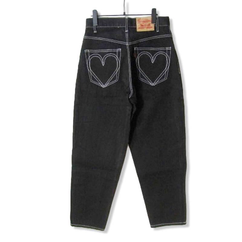 新品未使用※BASICKS ベイシックスHeart Stitch Denim 新品未使用※BASICKS ベイシックスHeart Stitch Denim