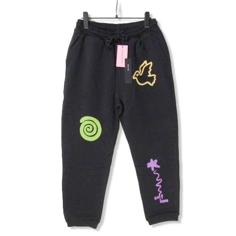 Carne Bollente スウェットパンツ　ブラック Carne Bollente（カルネボレンテ）の「FOREVER HUNG（スウェット