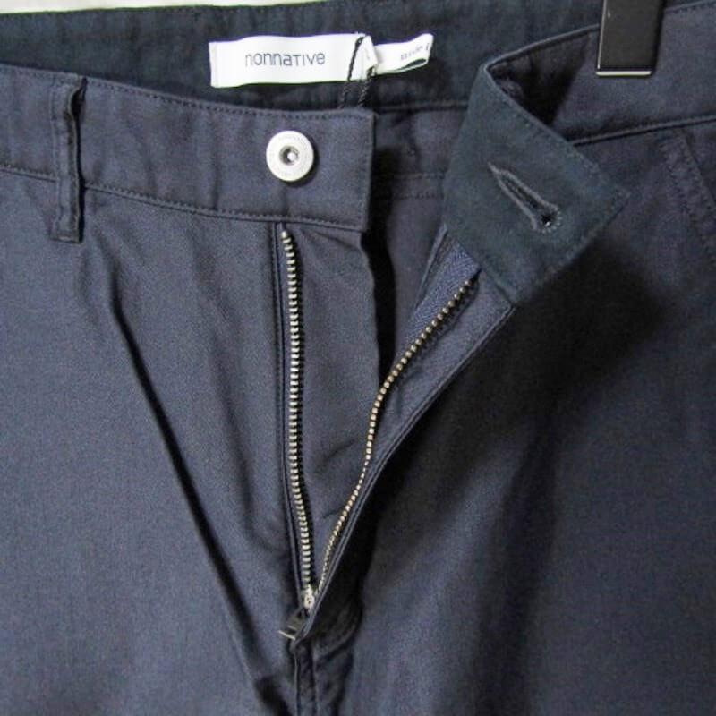 未使用 nonnative ノンネイティブ ランチャー トラウザー RANCHER TROUSERS C N MOLESKIN ワークパンツ ネイビー 3 タグ付き  27105369｜classic｜06