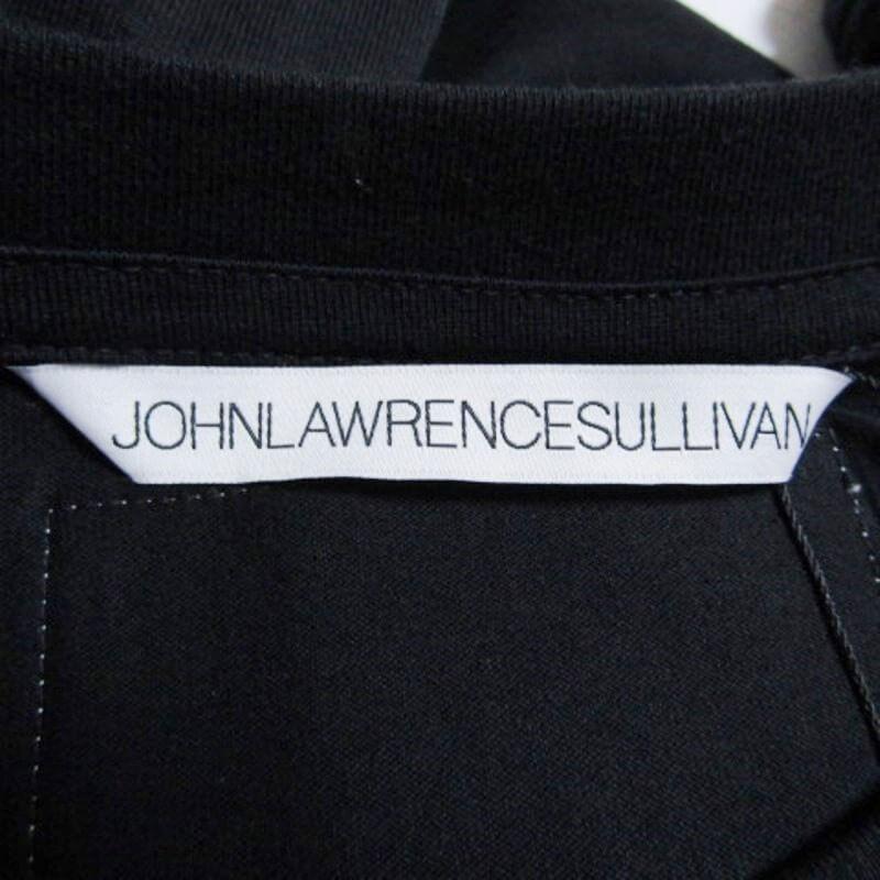 未使用 JOHN LAWRENCE SULLIVAN ジョンローレンスサリバン 半袖Tシャツ 5A032-0323-55 IRON T-SHIRT ブラック 黒 M タグ付き  27105795｜classic｜04
