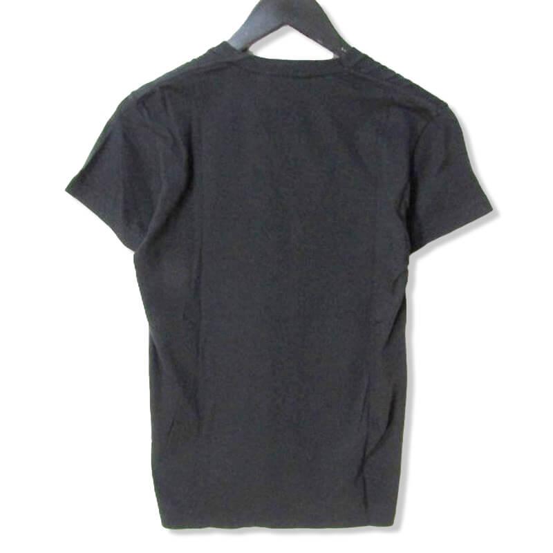 美品 AURALEE オーラリー 半袖Tシャツ A00V06ST SEAMLESS V-NECK TEE シームレス Vネック ブラック 黒 0 タグ付き  27105844｜classic｜02