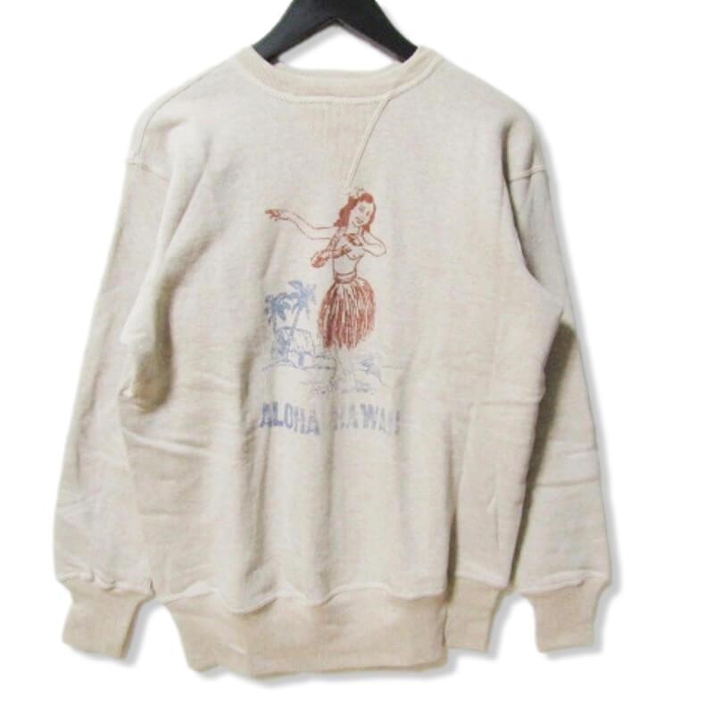 WAREHOUSE ウエアハウス スウェット WH-403 Aloha Hawaii プリント 両 