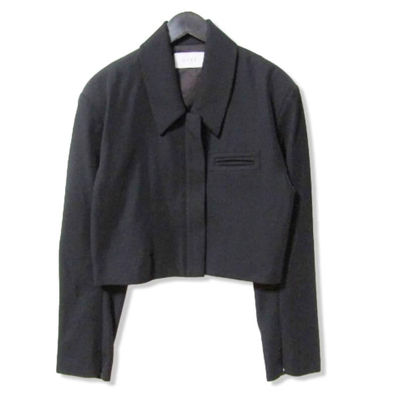 美品 ETRE TOKYO エトレトウキョウ スリットスリーブショートブルゾン  