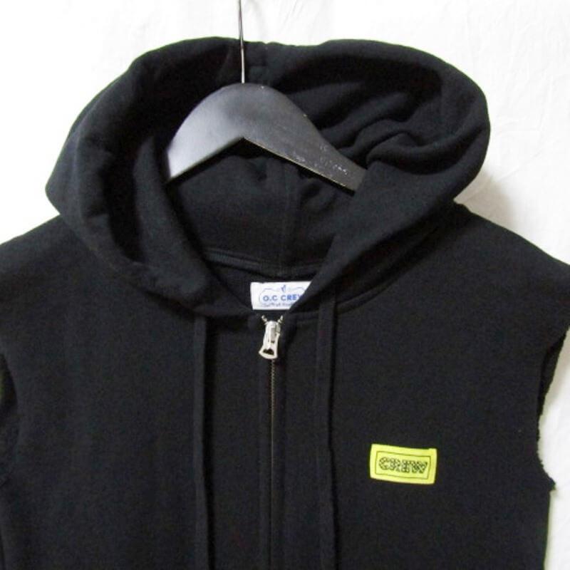 未使用 O.C CREW オーシークルー カットオフパーカー OCR14SM-SW01 