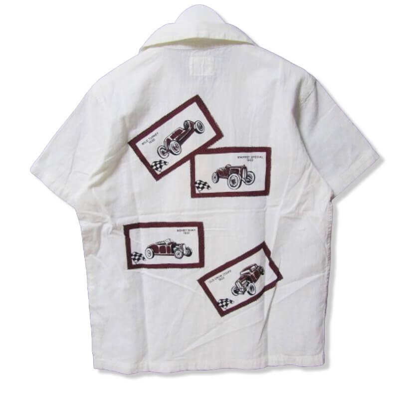 オールドクロウ　半袖シャツ 未使用 OLD CROW オールドクロウ 半袖シャツ OCW-17-SS-07