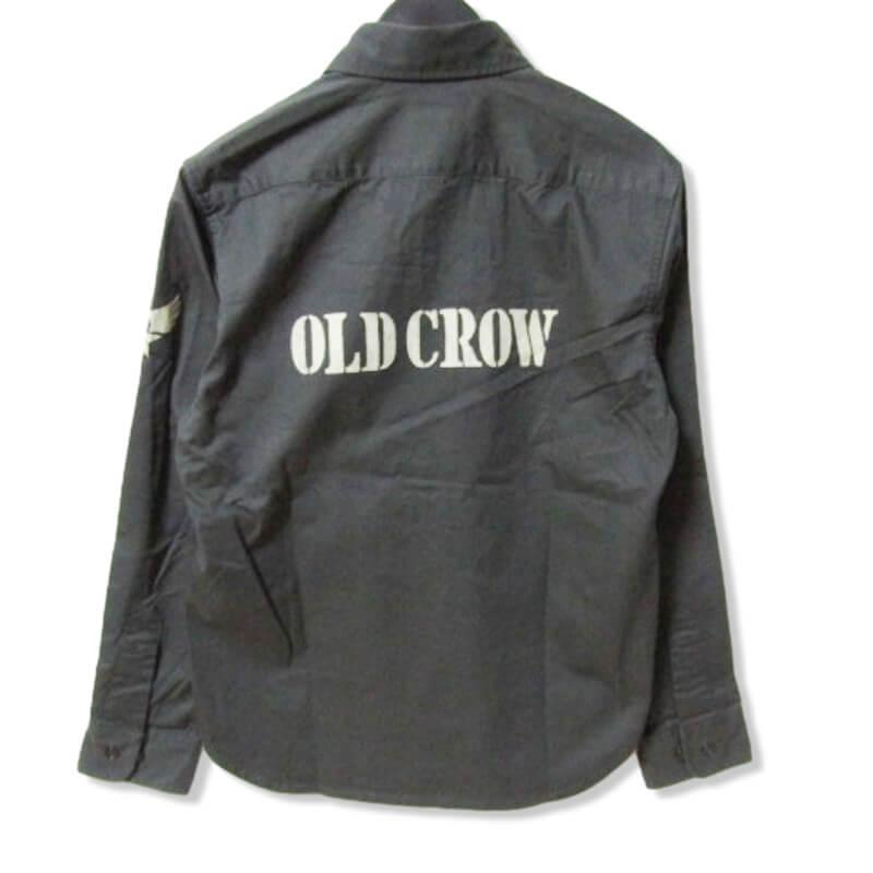 未使用 OLD CROW オールドクロウ 長袖ワークシャツ OC-19-AW-10 