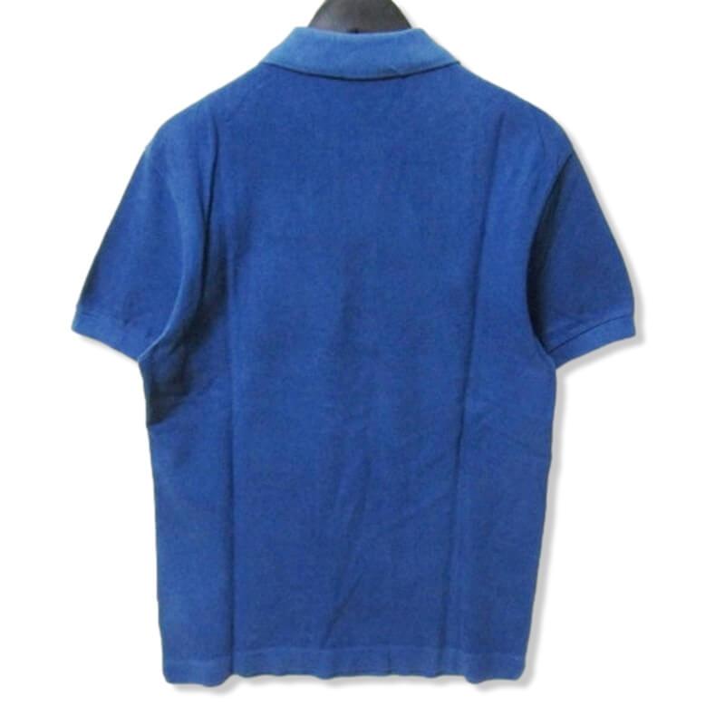LACOSTE ラコステ 半袖ポロシャツ PH032P 三越伊勢丹限定 藍染
