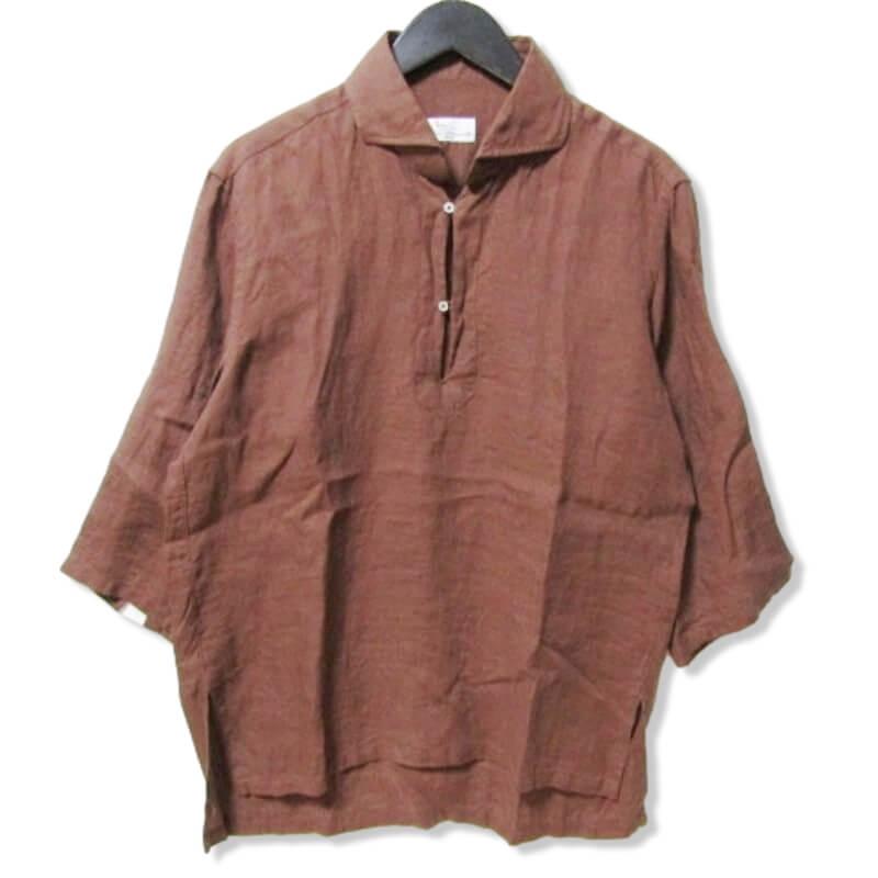 Mario Muscariello マリオムスカリエッロ リネン カプリ シャツ