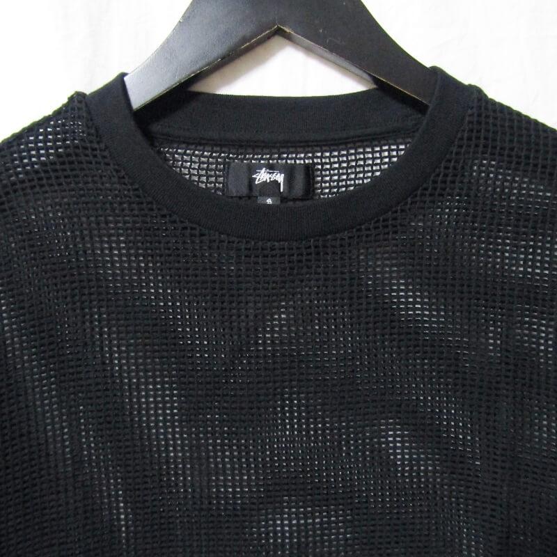 美品 STUSSY メッシュシャツ 80番 Mサイズ 黒 STUSSY TEAM JERSEY 80 ブラック メッシュ M Stussy - TEAM 80 MESH T