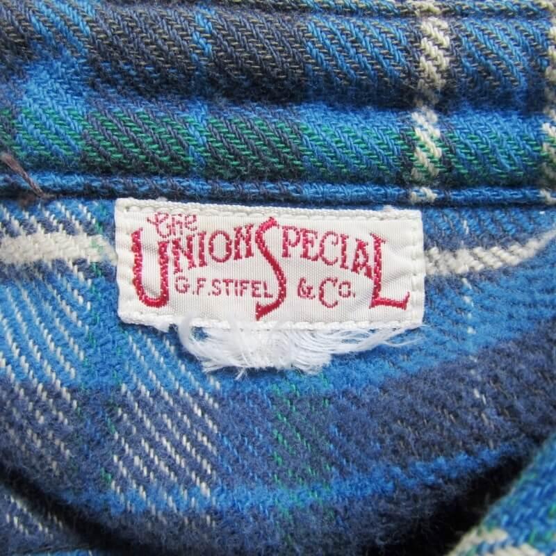 フリーホイーラーズ FREEWHEELERS 長袖ネルシャツ チェック UNION