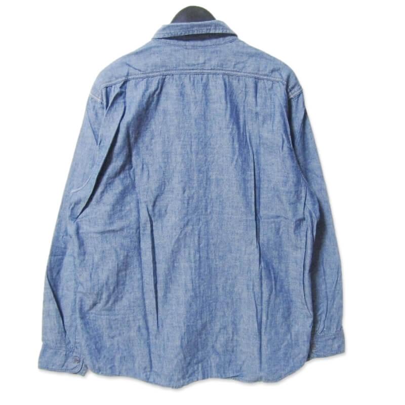 FREEWHEELERS フリーホイーラーズ 長袖ワークシャツ シャンブレー FILL 