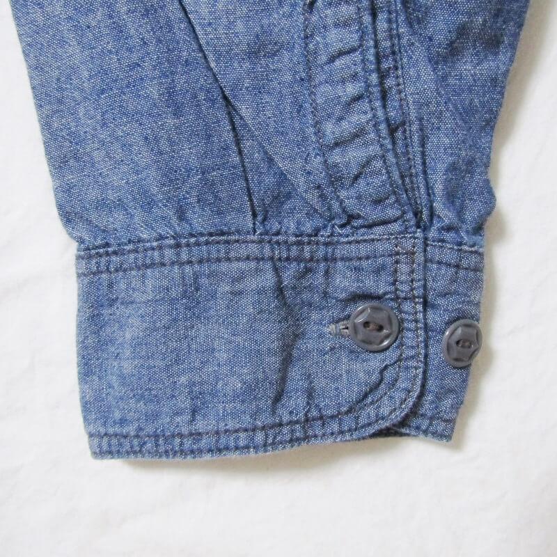 FREEWHEELERS フリーホイーラーズ 長袖ワークシャツ シャンブレー FILL 