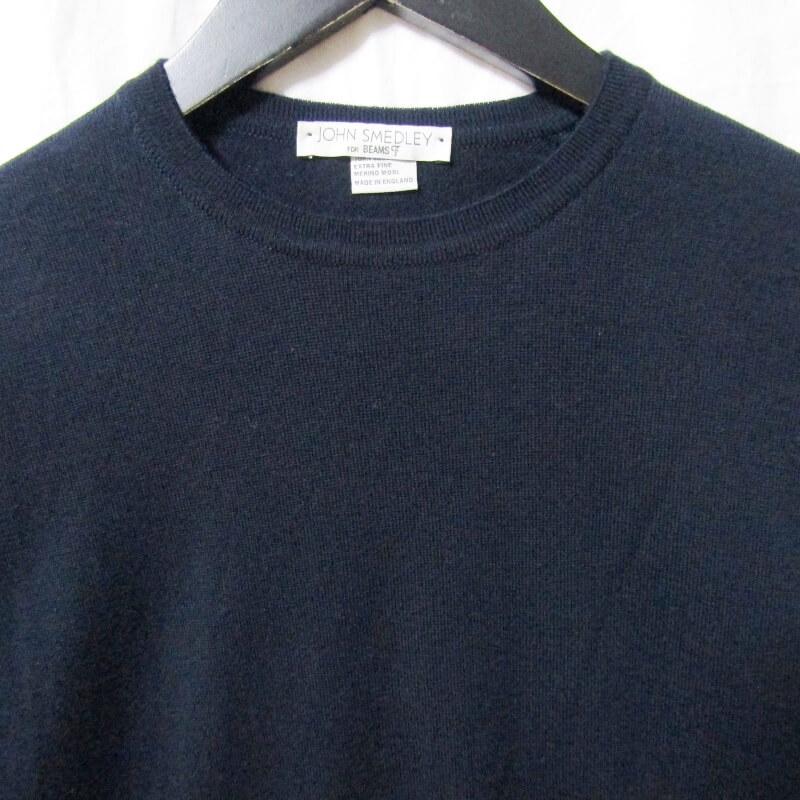 JOHN SMEDLEY × BEAMS F ジョンスメドレー ニットセーター イギリス製 