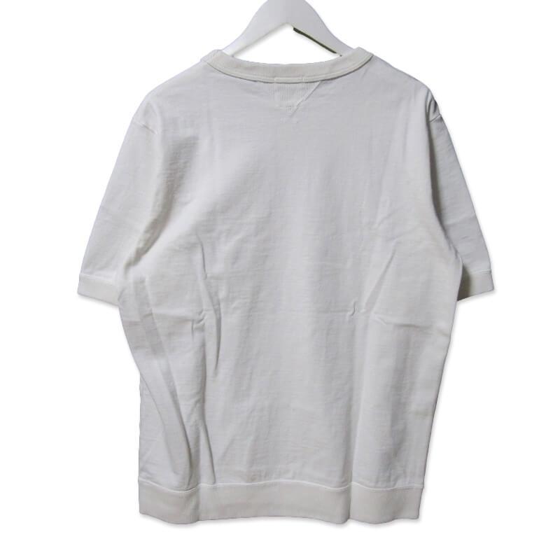 Jackman ジャックマン 半袖Tシャツ 5110 ドツメリブTシャツ ホワイト 