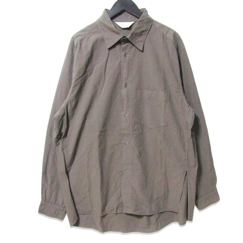 ANCELLM アンセルム 長袖シャツ ANC-SH15 WRINKLES OVERSIZED LS SHIRT 