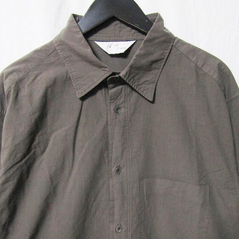 ANCELLM アンセルム 長袖シャツ ANC-SH15 WRINKLES OVERSIZED LS 
