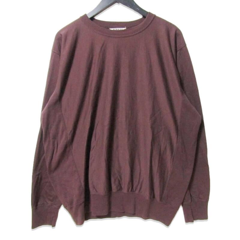 AURALEE オーラリー スーパーハイゲージスウェット A9AP01SU