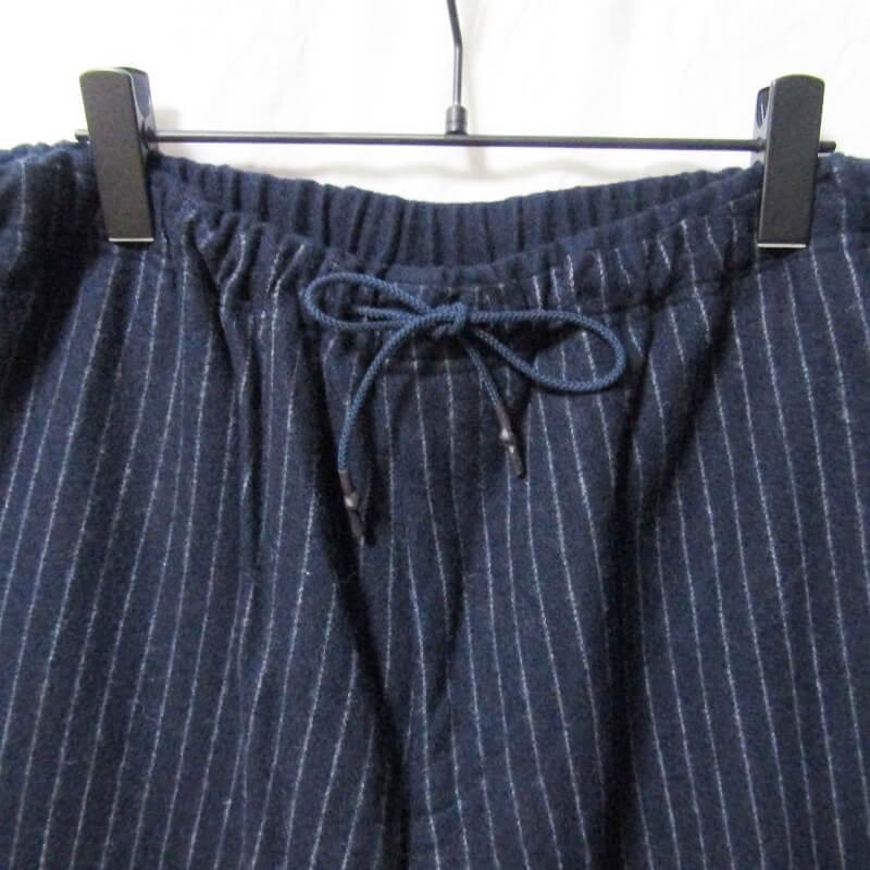 その他ブランド / SAND WATER/ボトム/one/ウール/グレー/ストライプ/SW-P0103 SandWaterr サンドウォーター ワイドイージースラックス SW-P0103