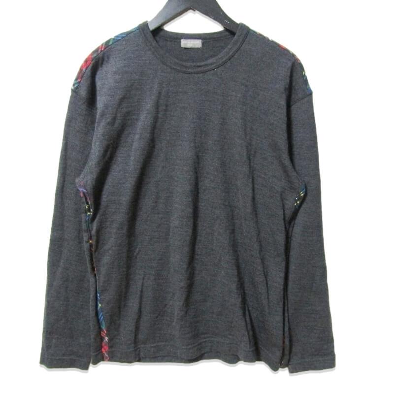 COMME des GARCONSHOMME 田中オム カラー 切り替え ニット COMME des GARCONS HOMME コムデギャルソンオム ヴィンテージ