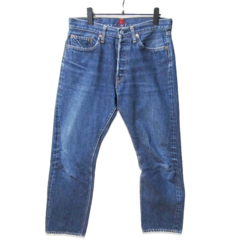 RESOLUTE リゾルト デニムパンツ 710 セルビッチ ボタンフライ 日本製 