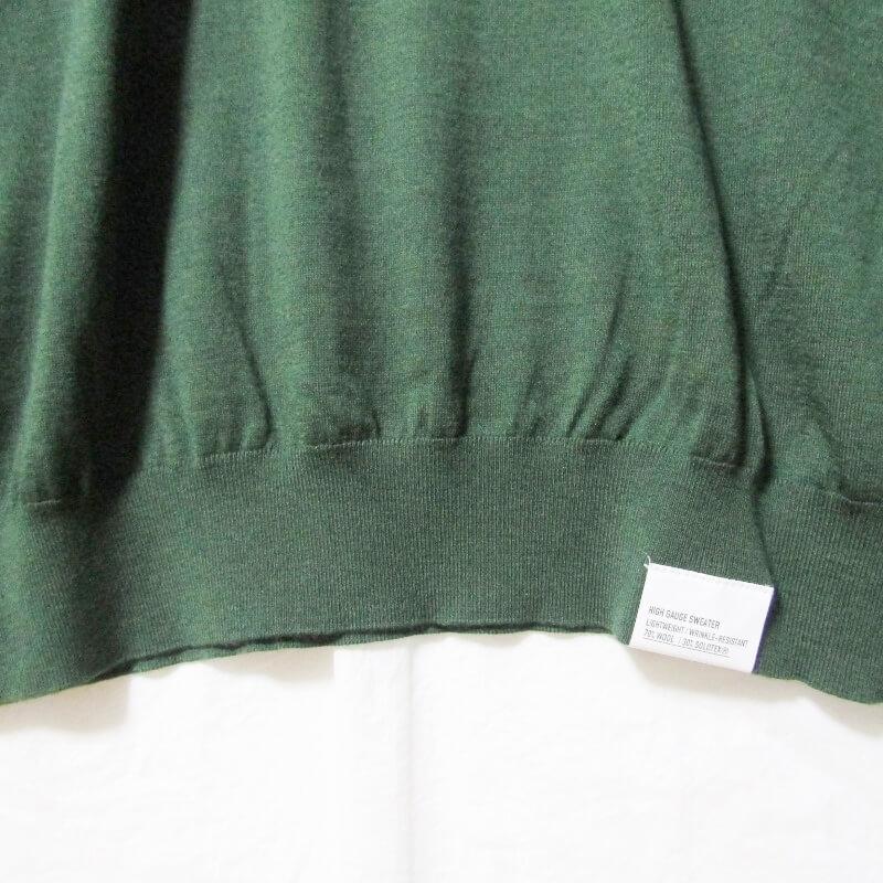 未使用 FreshService フレッシュサービス TECH HIGH GAUGE CREW NECK 