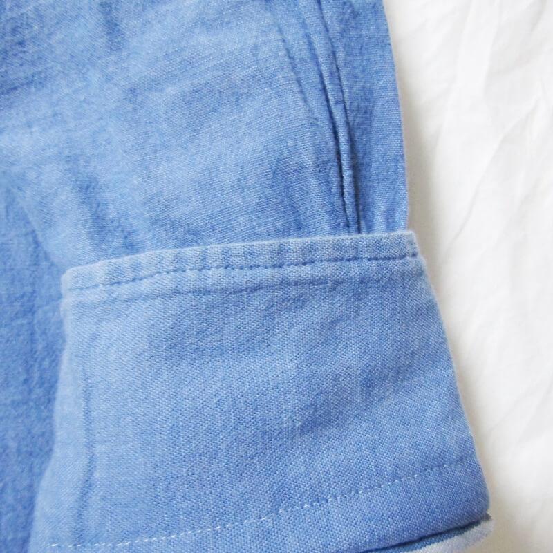 MAATEE&SONS マーティーアンドサンズ 長袖シャンブレーシャツ MAATEE&SONS マーティーアンドサンズ 長袖シャンブレーシャツ