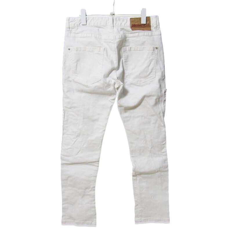 DSQUARED2 ディースクエアード デニムパンツ S78LA0680 S30188 DSQUARED2 ディースクエアード デニムパンツ S78LA0680 S30188