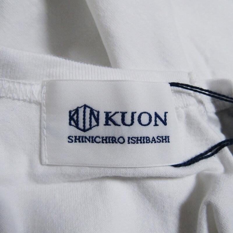 未使用 KUON クオン Suminagashi Tee 114CS04C100 半袖Tシャツ 墨流し  