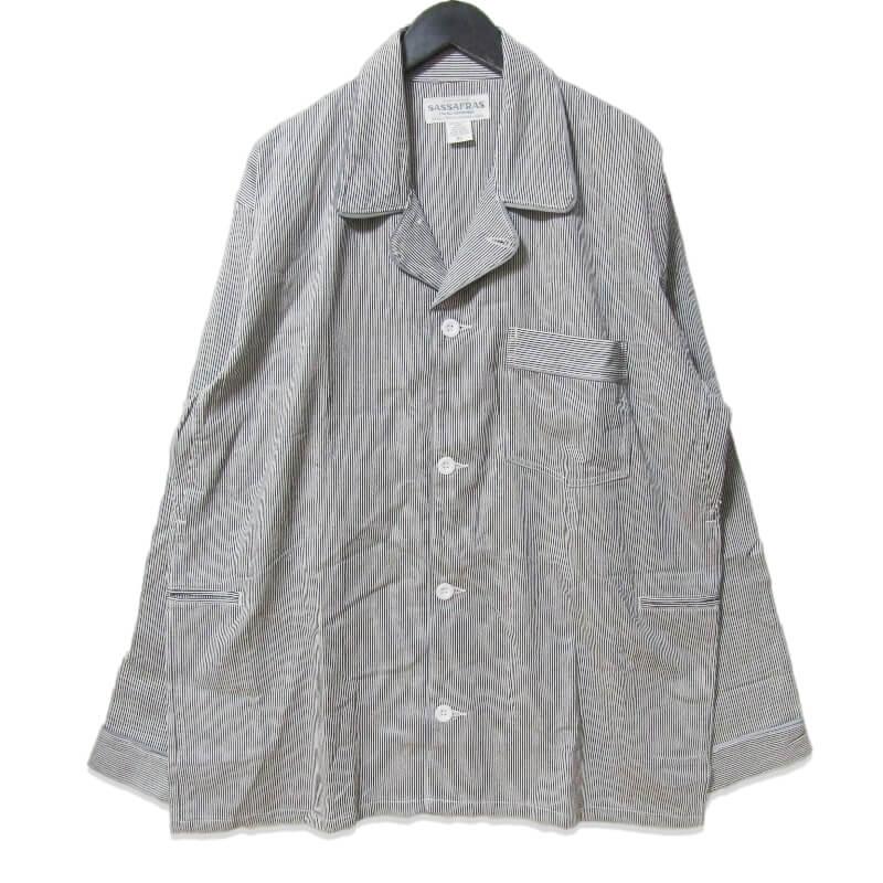 ササフラス　ガーデニングアトナイトシャツ　M  リラックスフィット SASSAFRAS ササフラス パジャマシャツジャケット GARDENING AT