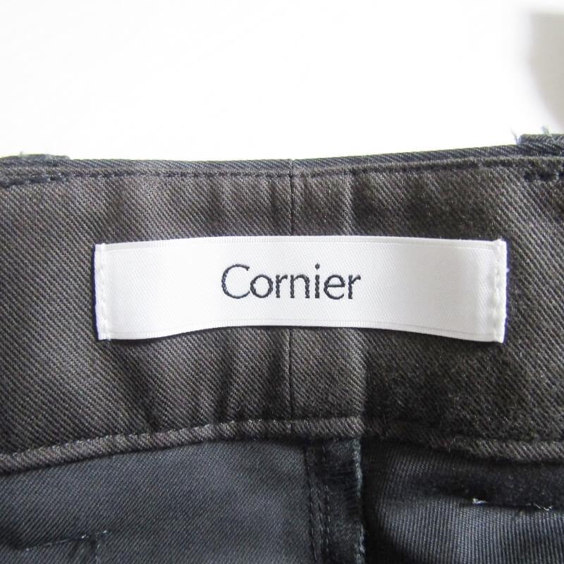 Cornierコルニエ　FINX COTTON GABARDINE SLACKS FINX COTTON GABARDINE SLACKS｜BEIGE – Cornier