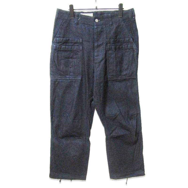 SASSAFRAS ササフラス 21SS Sprayer Stream Pants 9oz Denim ス