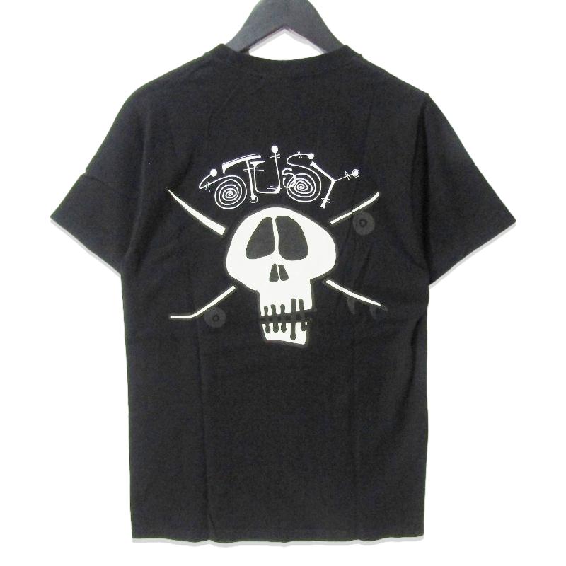 STUSSY（ステューシー） 半袖Tシャツ 黒タグ SURF SKATE SKULL サーフ