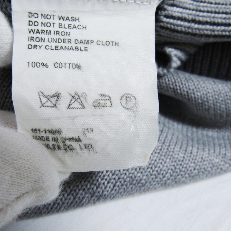 美品 HYKE ハイク カーディガン コットンニット SWEATER CARDIGAN V