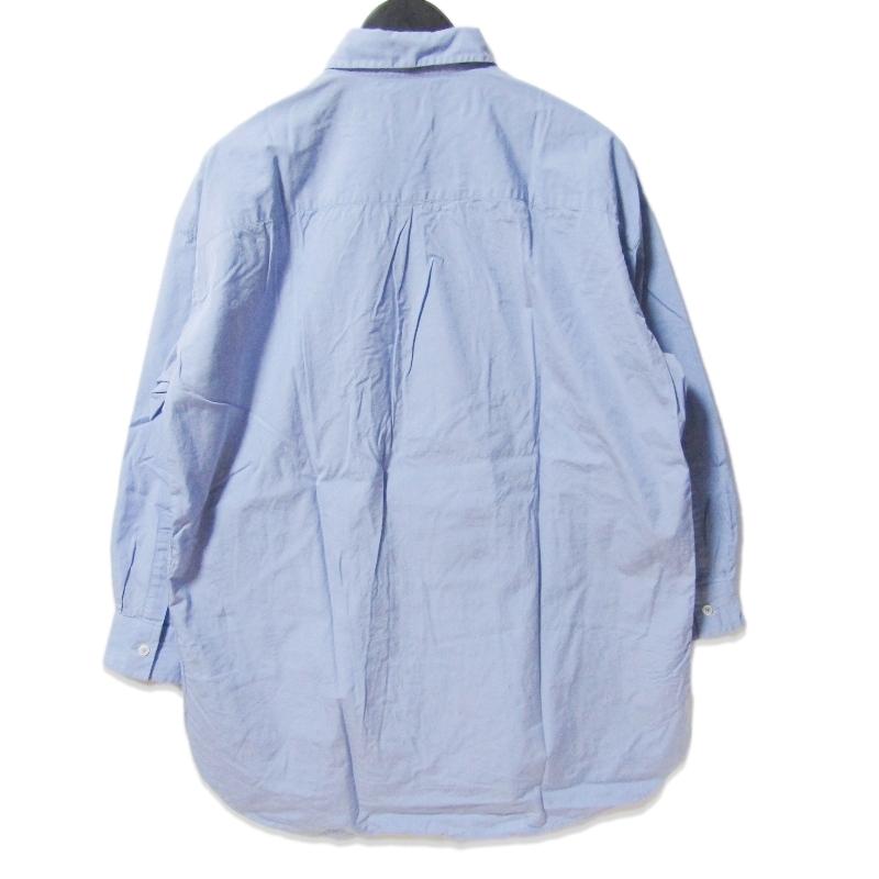 新品未使用　ポールスミス　カジュアルシャツ（長袖・L） Sports Stripe Zebra” ワンポイント 長袖シャツ（ライトブルー