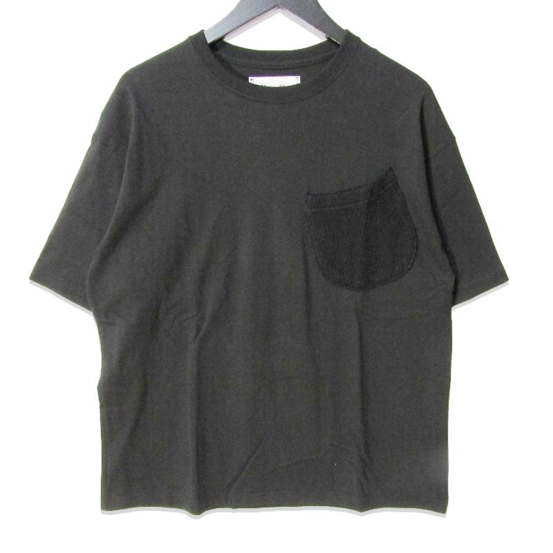 美品 WISS.KEY ウィスキー 半袖Tシャツ WKT011 パッチポケット ビッグT