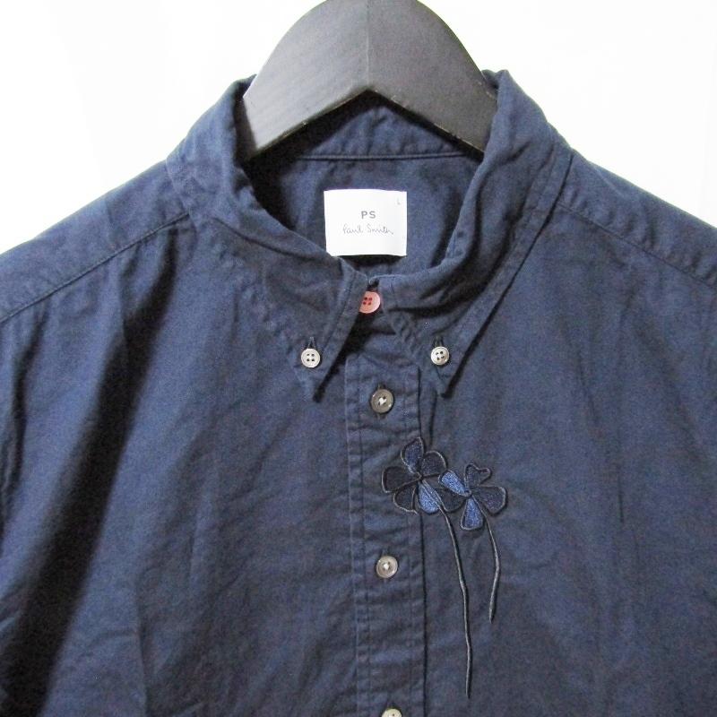 PS Paul Smith ポールスミス 長袖ボタンダウンシャツ 152000 Flower