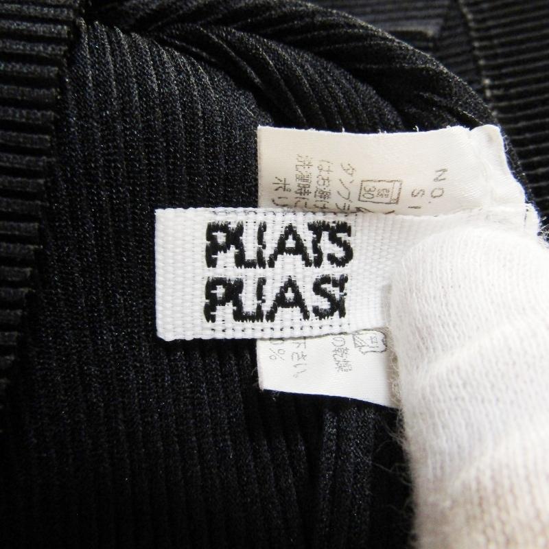 ISSEY MIYAKE プリーツ半袖カットソー プリーツプリーズ ブラック 2 PLEATS PLEASE ISSEY MIYAKE プリーツプリーズイッセイミヤケ 半袖